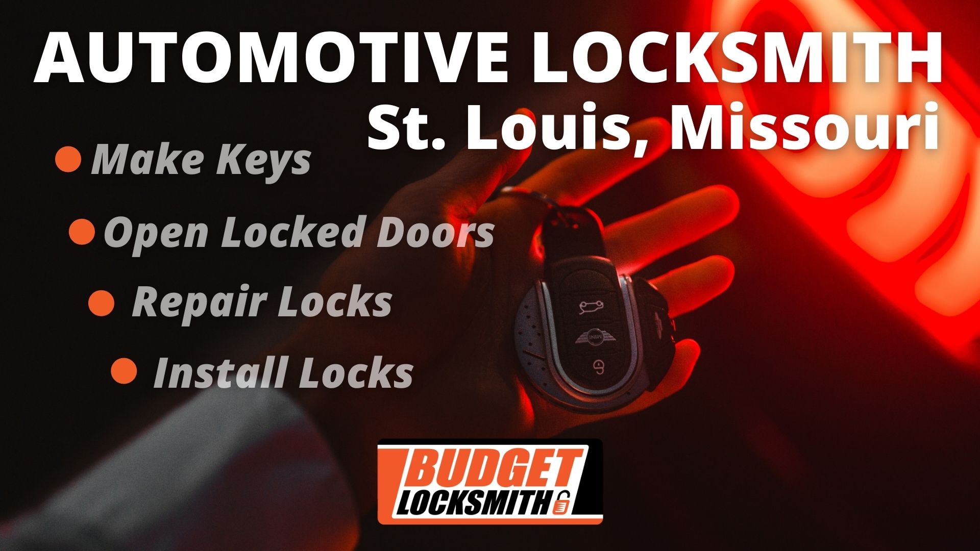 Budget Locksmith Automotive Locksmith of St Louis